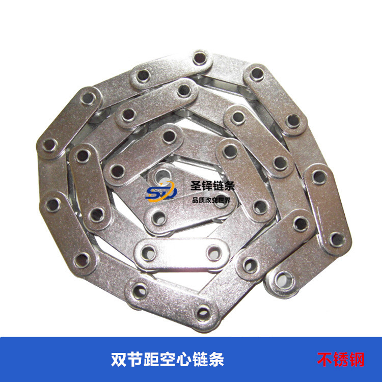 雙節(jié)距<font color='red'><font color='red'>空心</font>鏈</font>條不銹鋼