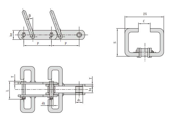 <font color='red'>P152F2</font>32_刮板輸送鏈