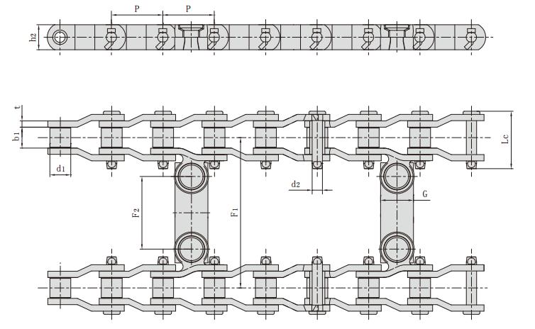 SS40SLF2_<font color='red'><font color='red'>筑路</font><font color='red'>機械</font>鏈</font> 工程鏈
