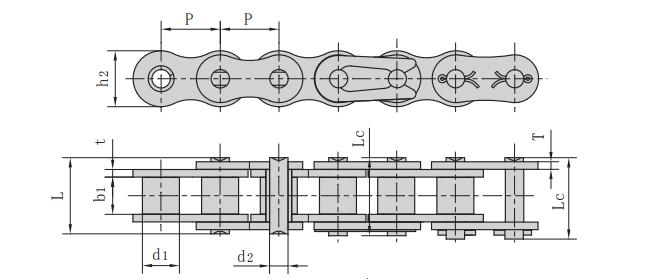 <font color='red'>16BF9</font>2鏈條_鏈條規格參數